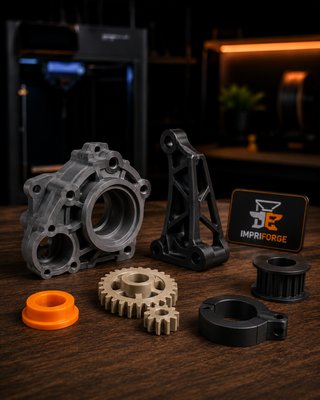 Impresión 3D FDM y SLA | Piezas y modelos personal