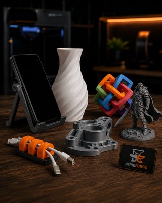 Impresión 3D FDM y SLA | Piezas y modelos personal