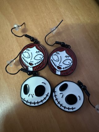 Pendientes de Jack y Sally