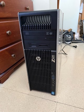 HP Z620 Workstation Negra