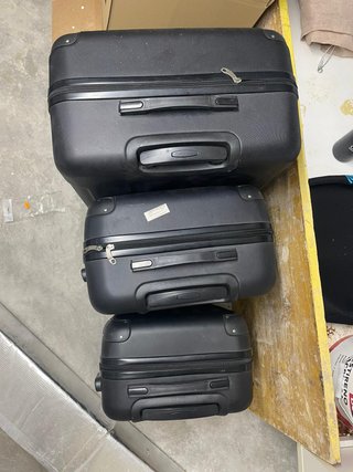 Set de maletas negras