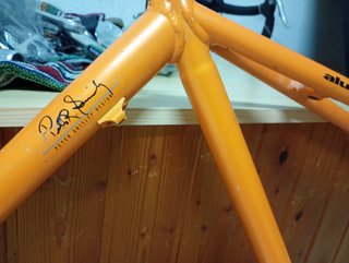 Cuadro Bicicleta Carretera Grisley Aluminio
