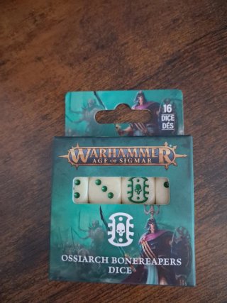 Dados Warhammer Age of Sigmar Ossiarch