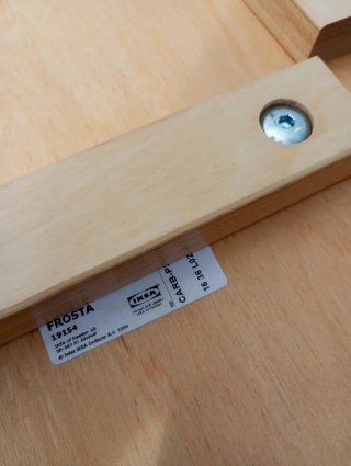 Taburete Ikea Frosta Madera
