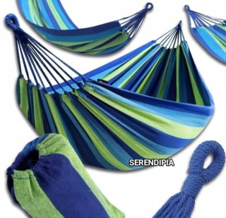 2 HAMACAS EXTRA GRANDES) DOBLES (200x150cm)