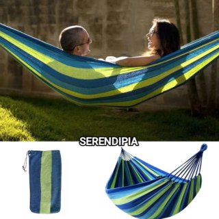 2 HAMACAS EXTRA GRANDES) DOBLES (200x150cm)