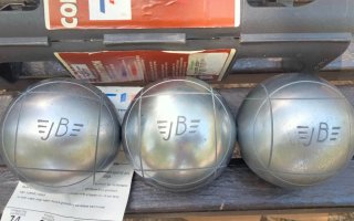 3 palline da bocce professionali JB 74 690 NUOVE