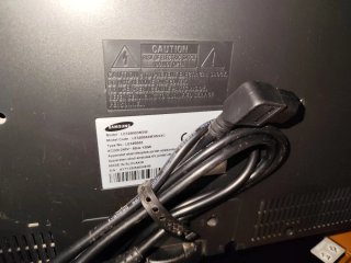 Samsung TV 2009 Negro