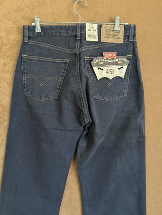 Levi's 451 Vintage Azul W33 L34 #44