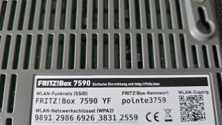 Router DSL Modem FRITZ!Box 7590 — Como nuevo!