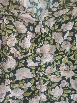 Blusa Zara floral manga larga