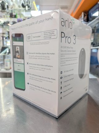 Cámara de Seguridad 2K Arlo Pro 3 (Precintada)