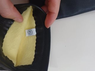 Guantes de piel para hombre