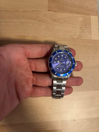 Reloj Rolex Submariner Esfera Azul