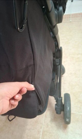 Silla de paseo negra