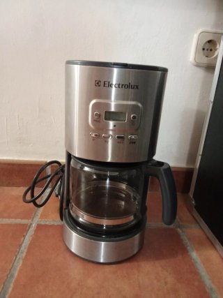 Cafetera Electrolux Filtro Acero Inox