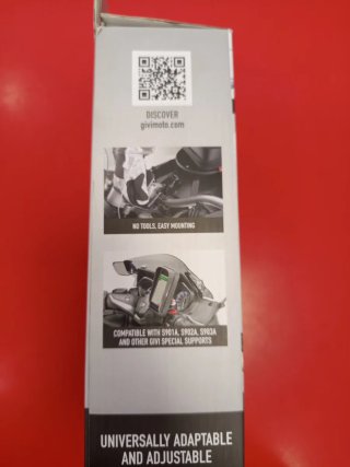 Funda Móvil Givi S958B + Kit Fijación