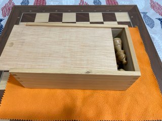 Ajedrez Staunton N.6 Tablero  caja pino piezas