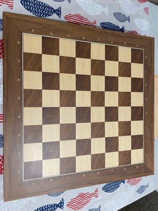 Ajedrez Staunton N.6 Tablero  caja pino piezas
