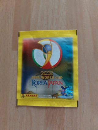 Panini bustina Rara Korea 2002 versione Japan