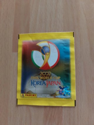 Panini bustina Rara Korea 2002 versione Japan