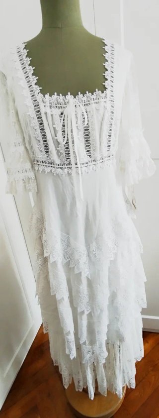 Vestido Novia Boho Chic Charo Ruiz Ibiza
