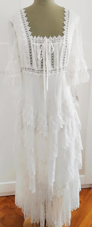 Vestido Novia Boho Chic Charo Ruiz Ibiza