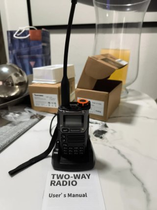 Pareja Walkie Talkies Quansheng AM-FM Banda Aérea