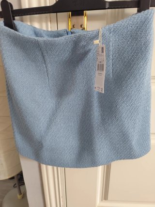 Falda Mango azul