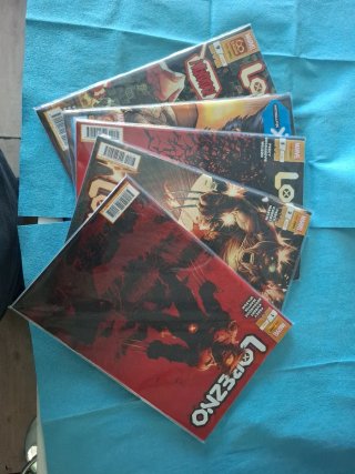 Lobezno comics lote de 11 numeros, del 1  al 11.