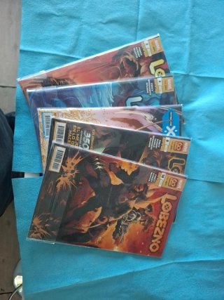 Lobezno comics lote de 11 numeros, del 1  al 11.