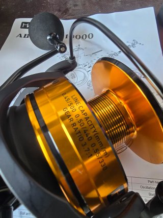 Carrete de pesca HART ABYSS DR 10000
