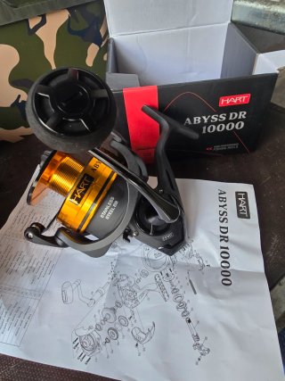 Carrete de pesca HART ABYSS DR 10000