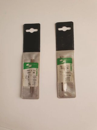 2 Brocas HSS COBALTO 3mm y 2mm