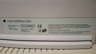 Apple StyleWriter 2400 Impresora