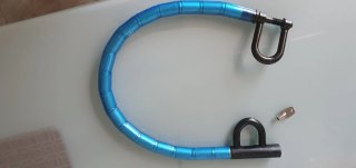 Candado Antirrobo Pitón Azul
