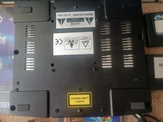 Consola Sega Saturn PAL Negra Completa.