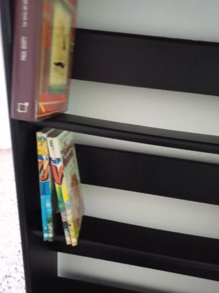 Estantería Negra para Libros