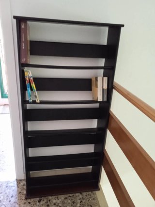 Estantería Negra para Libros
