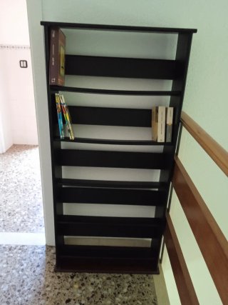 Estantería Negra para Libros
