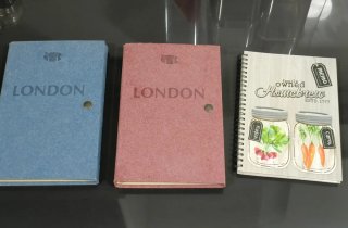 Vintage Lote tres Cuadernos cocina para recetas