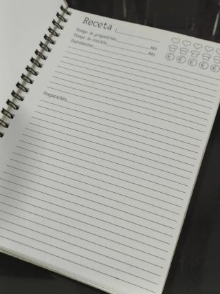 Vintage Lote tres Cuadernos cocina para recetas