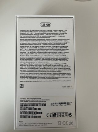 iPhone SE (2da Gen) 2020 Negro/Plata