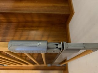 2 barreras seguridad escaleras para bebés y niños.