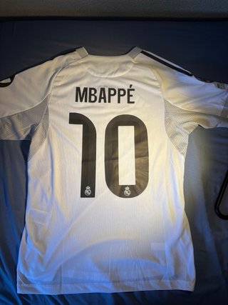 Camiseta Real Madrid Mbappé