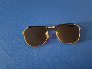 Gafas de sol Ray-Ban Clubmaster Negro/Dorado