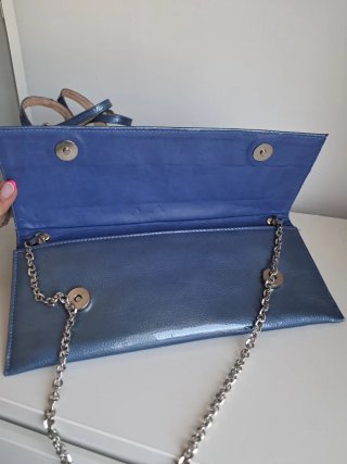 Conjunto Patricia Miller: Zapatos y Bolso Azul