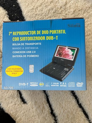 Reproductor DVD Portátil Stima 7 DVB-T