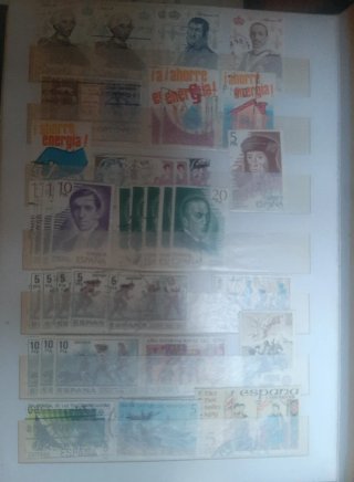Colección 250 sellos Juan Carlos I