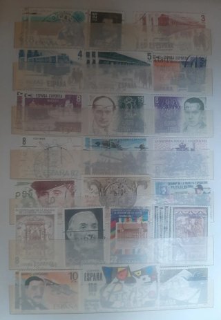 Colección 250 sellos Juan Carlos I